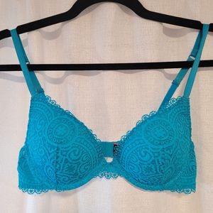 💙Blue with Lace Bra by LaSenza